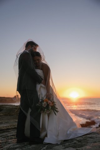 Ricsie + Michael's Wedding at La Valencia Hotel in San Diego, California